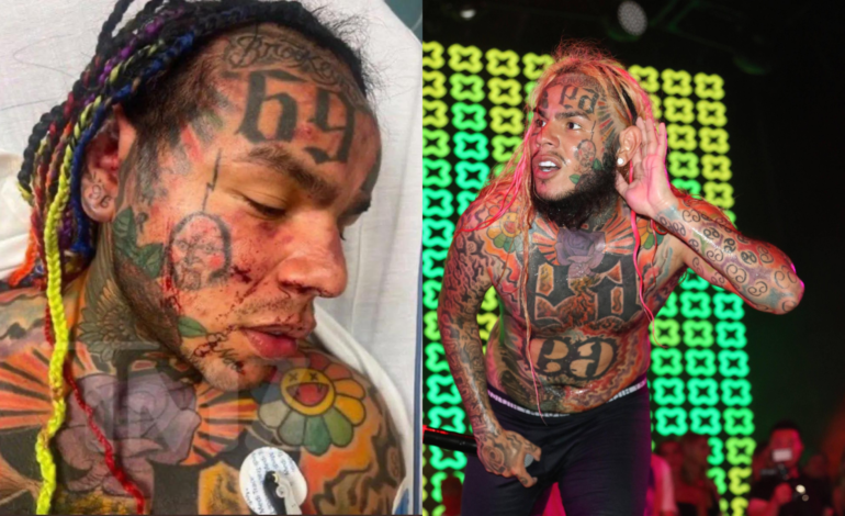  6ix9ine agressé et dépouillé dans une salle de sport de LA
