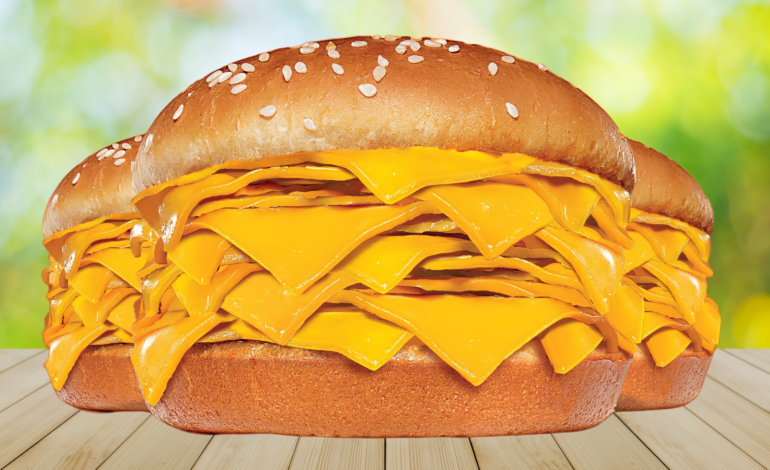  Burger King innove avec son burger : 20 tranches de fromage, sans viande